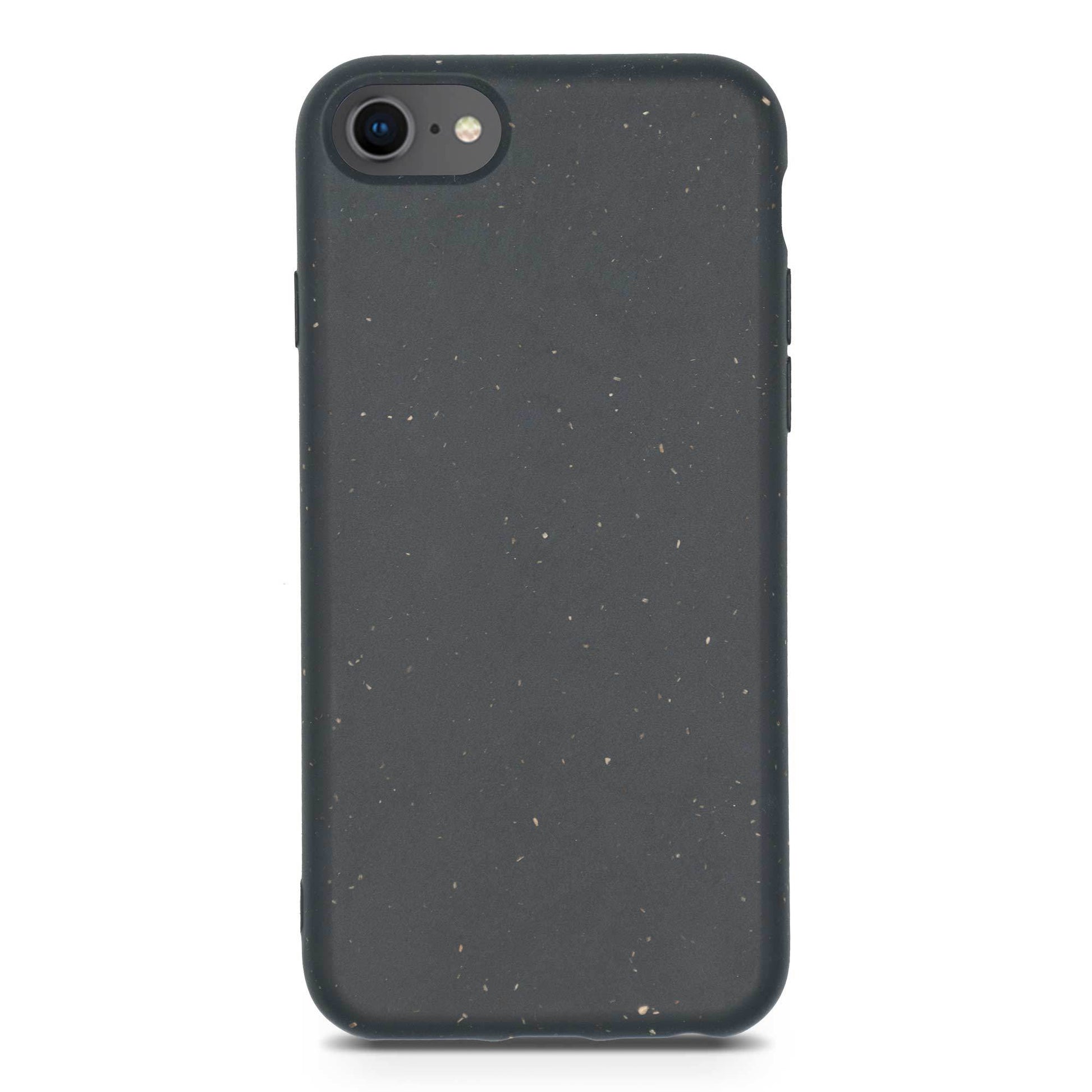 Biodegradable Personalized Phone Case - Black  100% Biodegradable, 100% Compostable, Plant-Based, Made out of wheat straw and PBAT Bioplastic (made in SGS certified non-toxic production), Attractive modern look and style, Wireless Charging and Mag Safe Compatible, Quick snap on/off, Full phone encasing, above screen lip, Access to all ports, controls and sensors, Non-slippery, and scratch-resistant, Water repellant, Nice natural, but modern look, Made in Europe.